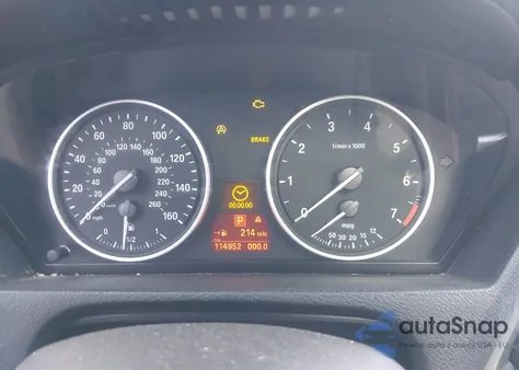 2007 BMW X5 4.8I z USA, uszkodzony, nr VIN 4USFE83507LY65684